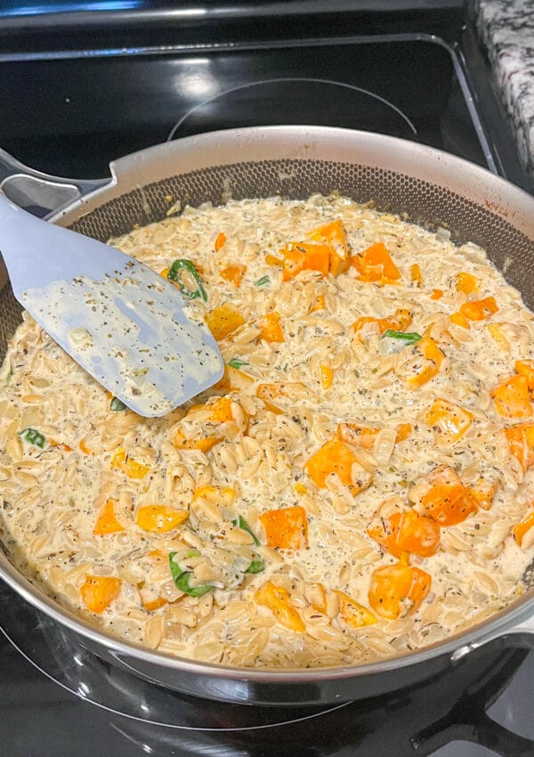 Tuscan Butternut Squash Orzo